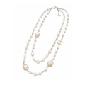Chanel Jewelry | CC Logo Multi Stone Brooch Set Gold Finish