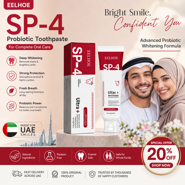 Sp-4 Probiotic Stain Removing Toothpaste - Free Delivery
