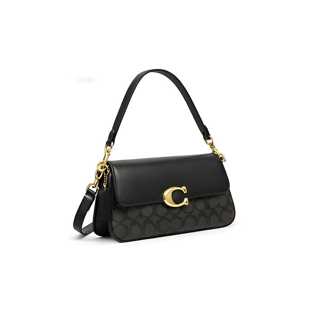 Coach Bag | Jet Shoulder Signature Canvas