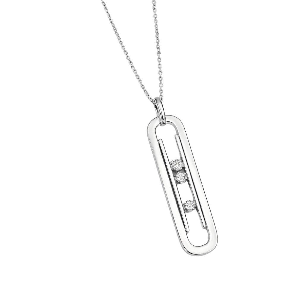 Messika Jewelry | Romane Large Set White Gold Diamonds